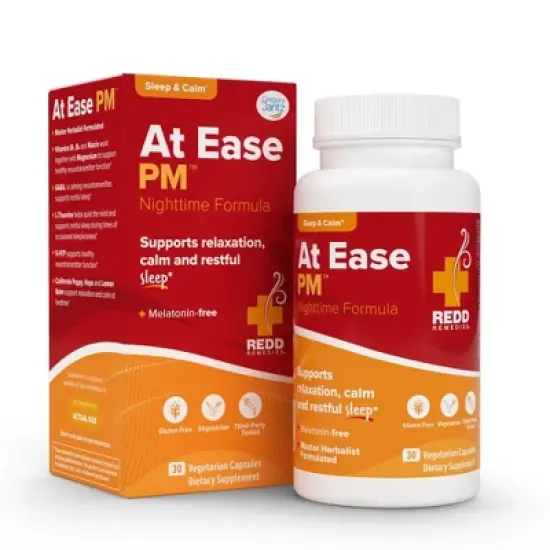 At Ease PM by Redd Remedies  -  30 Capsule image {1}