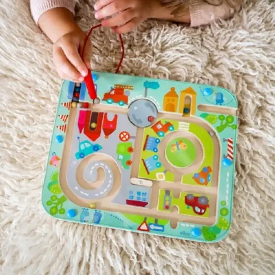 HABA Town Maze Magnetic Puzzle Game - Learning & Education Toys for Preschoolers image {4}