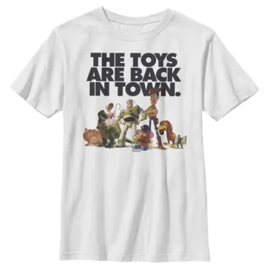 Boy's Toy Story Toys Are Back in Town T-Shirt image {3}