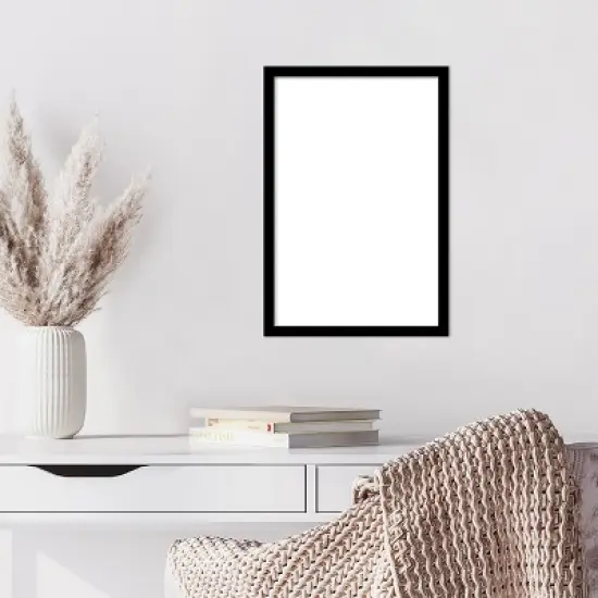 Amanti Art Black Gallery Deep Framed Dry Erase Magnetic Board image {7}