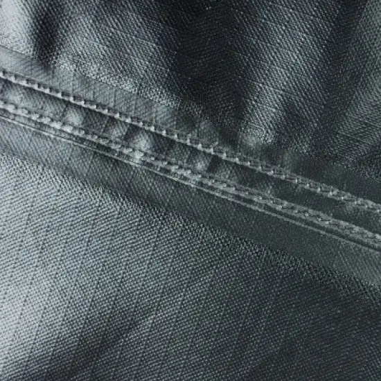 Summerset Shield Gold 2-Layer Polyester Fabric Outdoor Loveseat Cover - Charcoal Grey image {6}