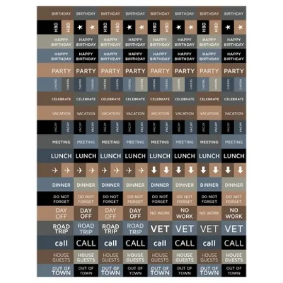 TF Publishing 2023-24 Academic Planner Weekly/Monthly 8.5"x11" Tartan image {3}