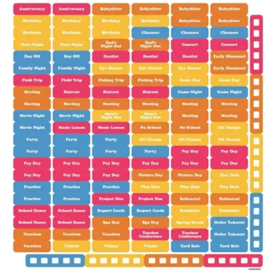 Trends International Inc. 2023-24 Wall Calendar 12"x12" Disney Classics with Stickers image {6}