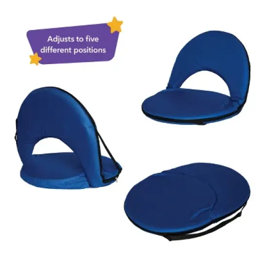 Comfortable 5-Position Folding Chair with Carrying Strap, for Kids and Adults image {4}