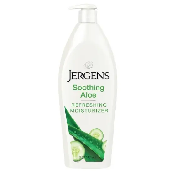 Jergens Soothing Aloe Hand and Body Lotion, Dermatologist Tested image {11}