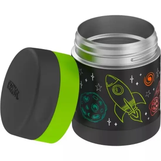 Thermos 10 oz. Kid's Vacuum Insulated Stainless Steel Food Jar with Spoon image {2}