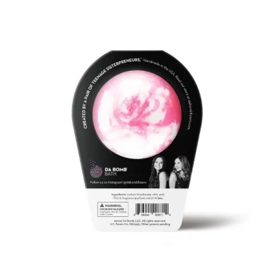 Da Bomb Bath Fizzers Glam Bath Bomb - 3.5oz image {1}