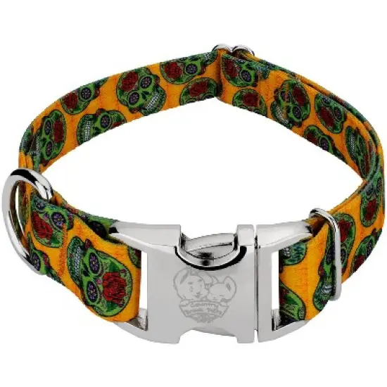 Country Brook Petz Premium Sugar Skulls Dog Collar image {5}