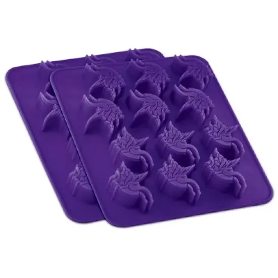 MasterPieces FanPans 2-Pack Team Ice Cube Trays - NFL Minnesota Vikings image {4}