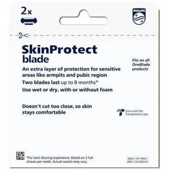 Philips Norelco OneBlade Intimate Replacement Blade - QP229/80 - 2ct image {2}