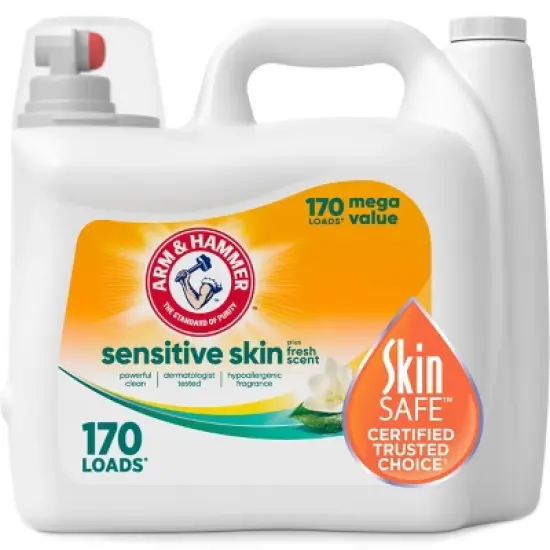 Arm & Hammer Sensitive Skin Plus Liquid Laundry Detergent image {8}