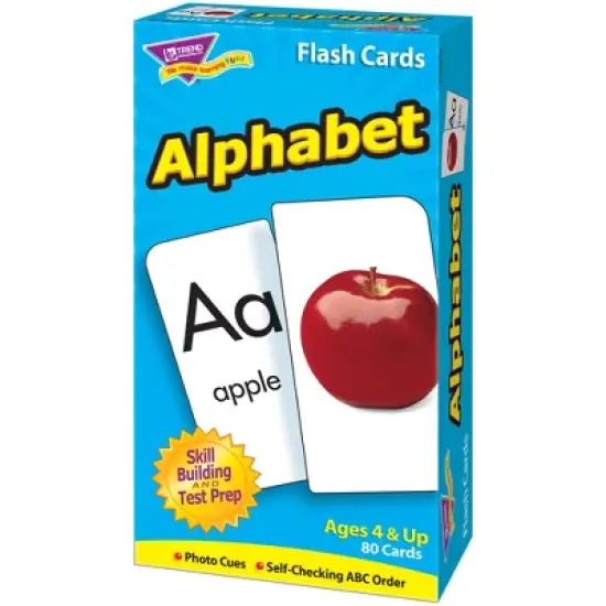 TREND Alphabet Skill Drill Flash Cards image {3}