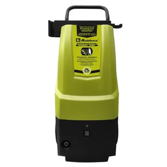 Koblenz&reg; 2,000-PSI Electric Pressure Washer with 8-Gal. Water Tank and 35-Ft. Cord, HLT-380 V Green and Black image {2}