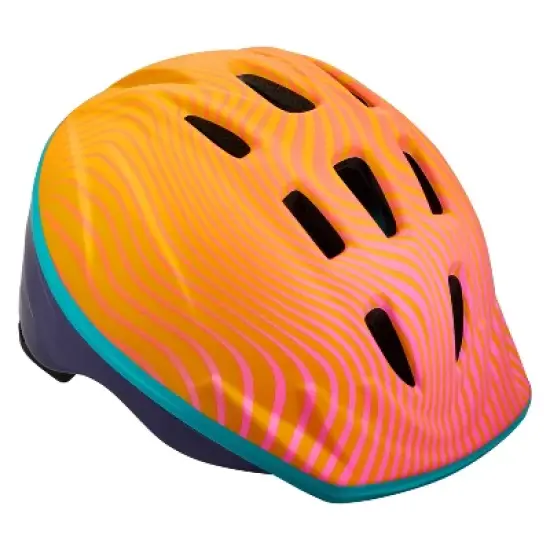 Schwinn Classic Waves Toddler Helmet - Orange/Pink image {18}