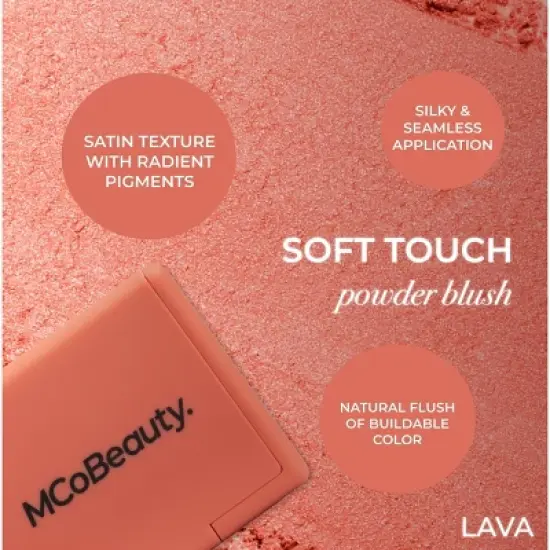 MCoBeauty Soft Touch Powder Blush - 0.16oz image {5}