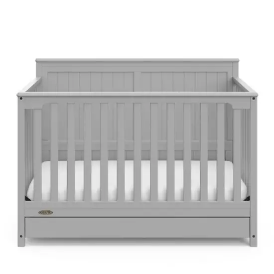 Graco Hadley 5-in-1 Convertible Crib with Drawer image {1}