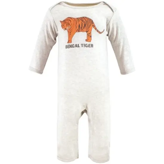 Touched by Nature Organic Cotton Coveralls, Endangered Tiger image {2}