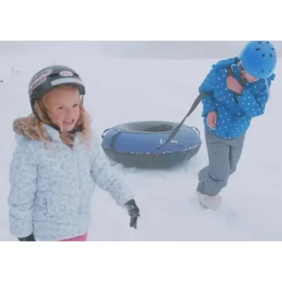 Bradley Set of 2 heavy duty tubes for floating the river; Whitewater tube; Rubber inner tube with cover for river floating; river raft image {6}