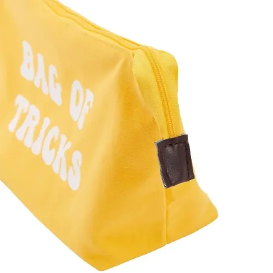 Glamlily 6 Pack Small Canvas Makeup Bags with Zipper for Women, 3 Colors/Designs (8 x 4 x 6 In) image {5}