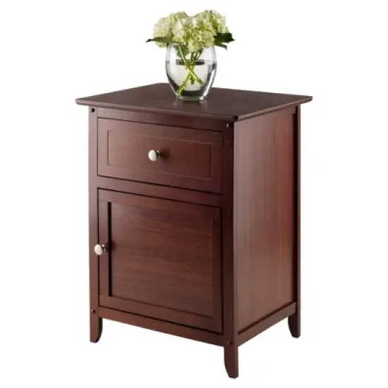 Eugene Nightstand Walnut - Winsome image {6}