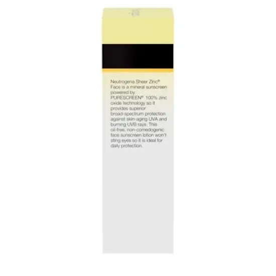 Neutrogena Sheer Zinc Sunscreen Face Lotion - SPF 50 - 2 fl oz image {8}