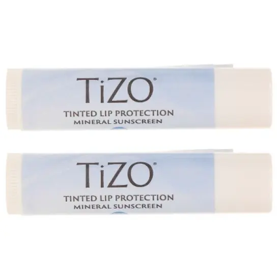 TIZO Tinted Lip Protection Mineral Sunscreen SPF 45 0.14 oz 2 Pack image {8}