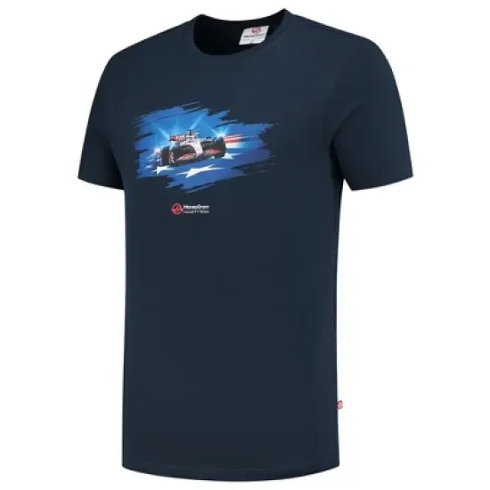 Haas Racing F1 Men's Special Edition USA T-Shirt image {1}