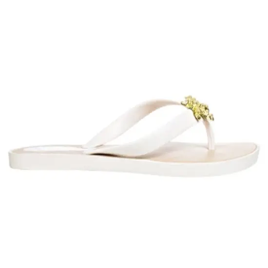C&C California Women's Gold Medallion Flip Flop Thong Sandal image {1}