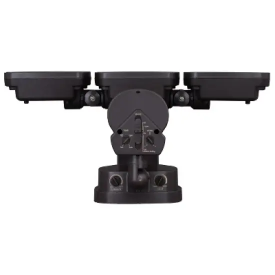 VAXCEL Integrated LED Motion Sensor Dusk to Dawn 3-Head Outdoor Security Flood Light - 240 Degree - 85 Ft. image {13}