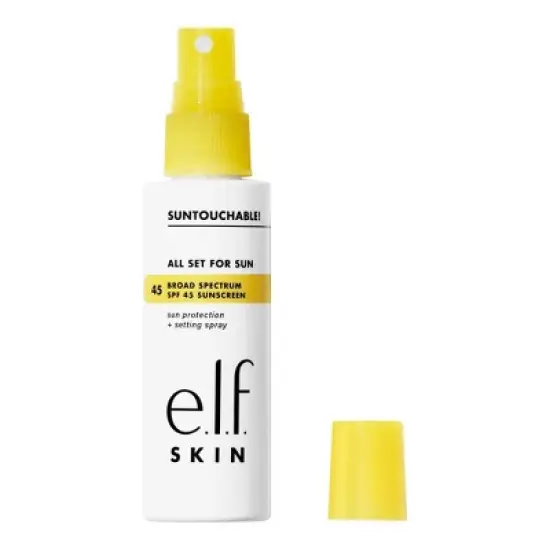 e.l.f. SKIN Suntouchable! All Set For Sun Sunscreen - SPF 45 - 2 fl oz image {3}