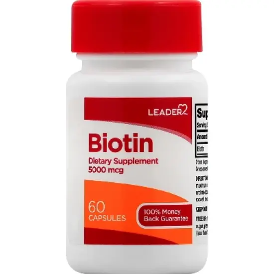 Leader Biotin 60 ea image {3}