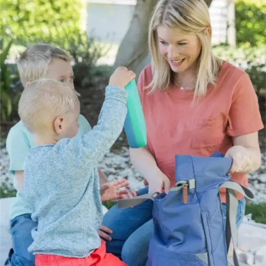 morepeas Everything Plate - Blueberry image {2}