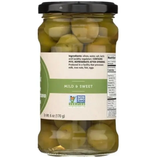 Divina Whole Castelvetrano Olives - Case of 6/10.6 oz image {4}