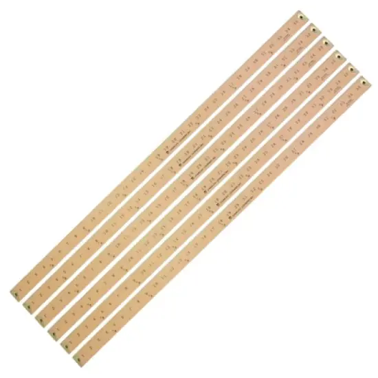 Charles Leonard Wood Yardstick, Pack of 6 image {2}