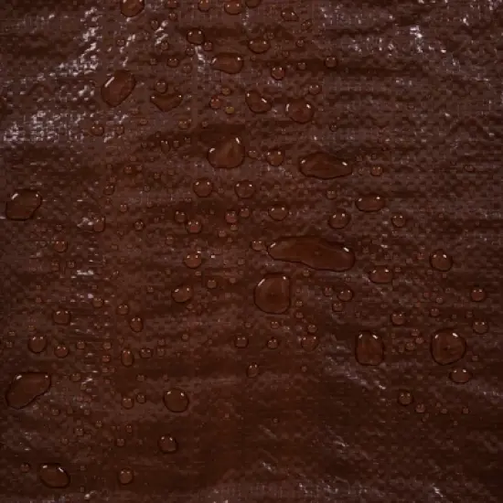 Stansport Light-Duty Rip-Stop Tarp 12' x 16' - Brown - 4 Pack image {2}