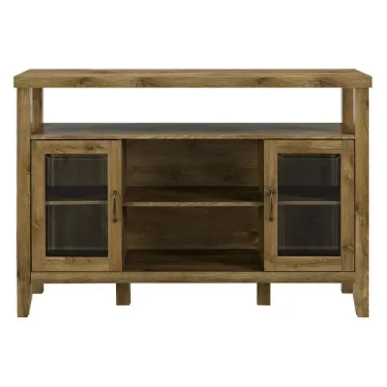 Rustic Transitional Double Door Highboy Buffet - Saracina Home image {5}