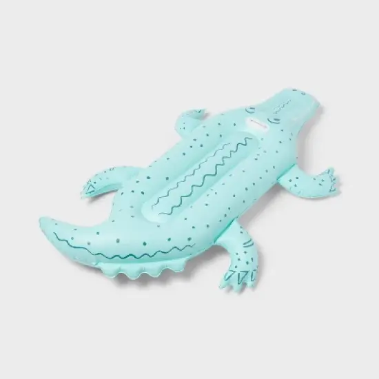 Crocodile Float - Sun Squad&trade;: PVC Novelty Pool Toy image {3}
