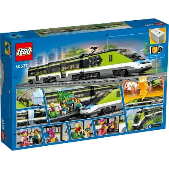 LEGO City Express Passenger Train Toy RC Lights Set 60337 image {3}