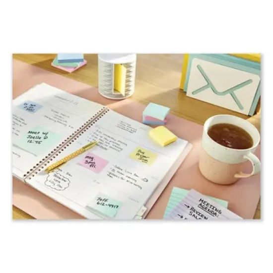 Post-it Notes Original Pads in Canary Yellow, Value Pack, 1.38" x 1.88", 100 Sheets/Pad, 24 Pads/Pack image {2}