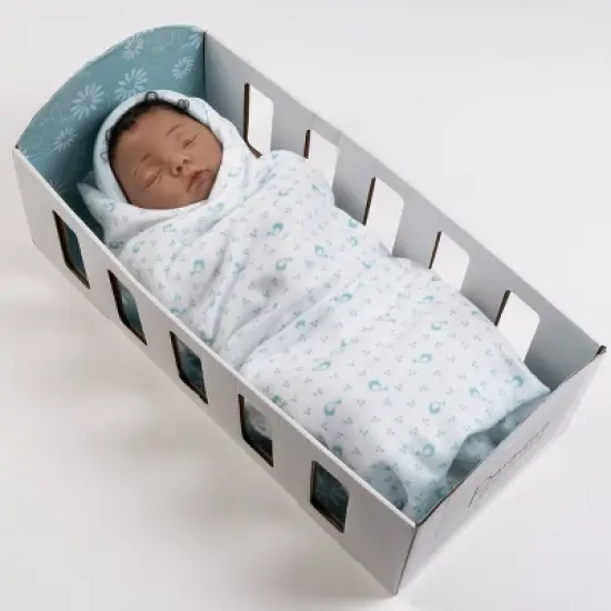 Paradise Galleries Realistic Sleeping Newborn Doll - Forever Yours Angel, 7-Piece Reborn Doll Gift Set with Magnetic Pacifier image {8}