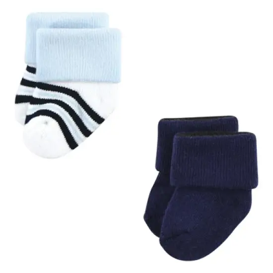 Little Treasure Infant Boy Newborn Socks, Genius image {2}