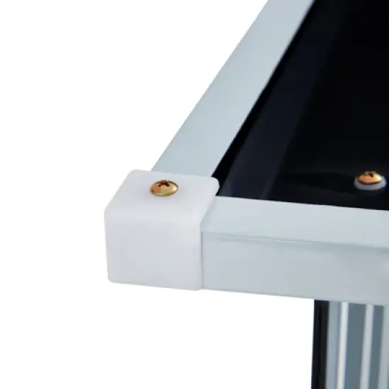 Wood Storage Shed - 98" Galvanized Steel Firewood Rack with Slanted Roof, Outdoor Log Holder & Shelter for Patio/Backyard (Dark Gray) image {5}