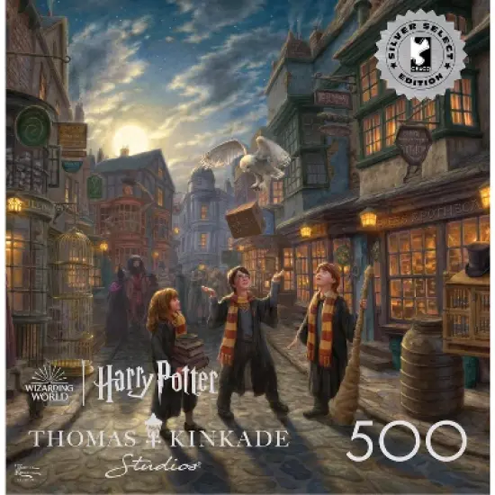 Buffalo Games Impulse Harry Potter Diagon Alley Jigsaw Puzzle - 1000pc: Fantasy Theme, Cardstock Paper Material image {2}