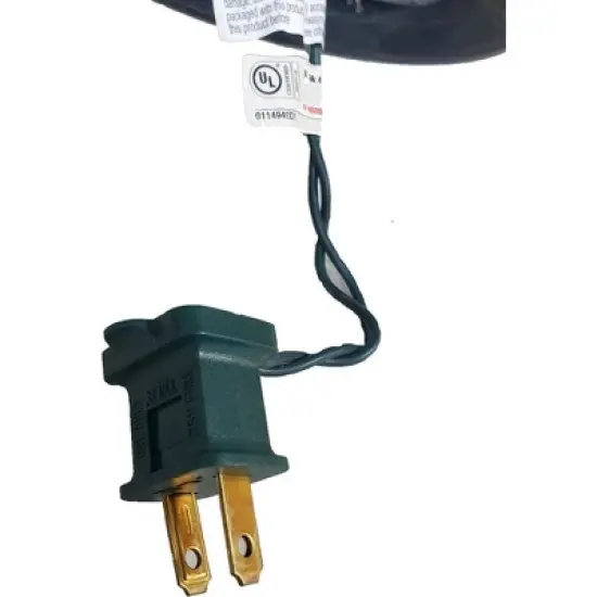 GE StayBright 150 LED C-5 Diamond Cut Lights Multicolor Green Wire 37.2 FT image {2}