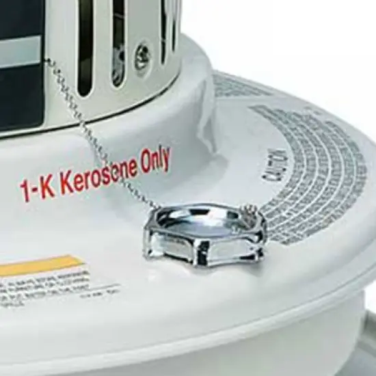 Sengoku HeatMate Efficient 23,500 BTU Portable Convection Kerosene Personal Space Heater for 1,000 Square Feet of Indoor or Outdoor Use, White image {2}