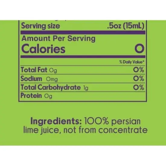 Cheeky Cocktails 100% Lime Juice, 16 Fl Oz (Pack of 6) image {2}
