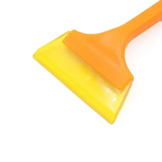 Unique Bargains Rubber Blade Long Handle Ice Shovel Scraper Snow Removal Tool for Car image {3}