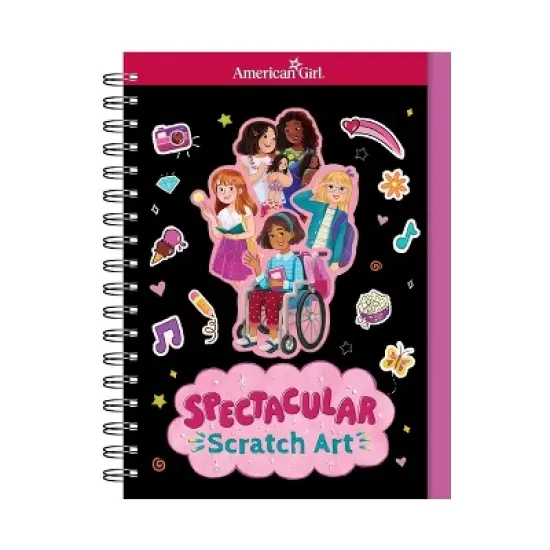 American Girl: Spectacular Scratch Art - (American Girl(r) Activities) (Hardcover) image {1}