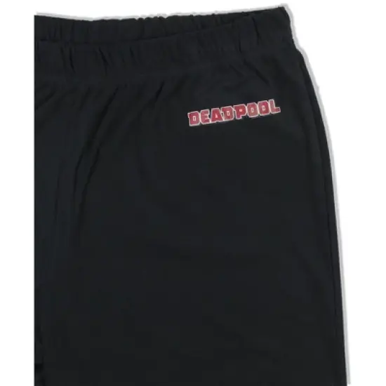 Marvel Men's Deadpool Pajamas Common Sense Is Tingling 2 Piece Pajama Set Deadpool image {3}