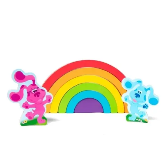 Melissa & Doug Blues Clues & You! Rainbow Stacker Puzzle image {2}